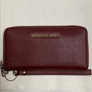 Michael Kors Maroon Wallet
